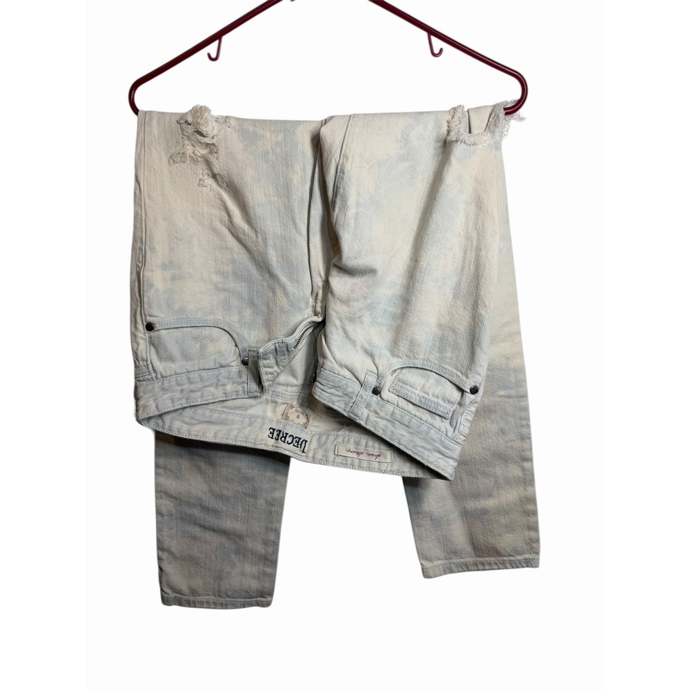 decree womens super skinny distressed light wash jeans size‎ 9 juniors